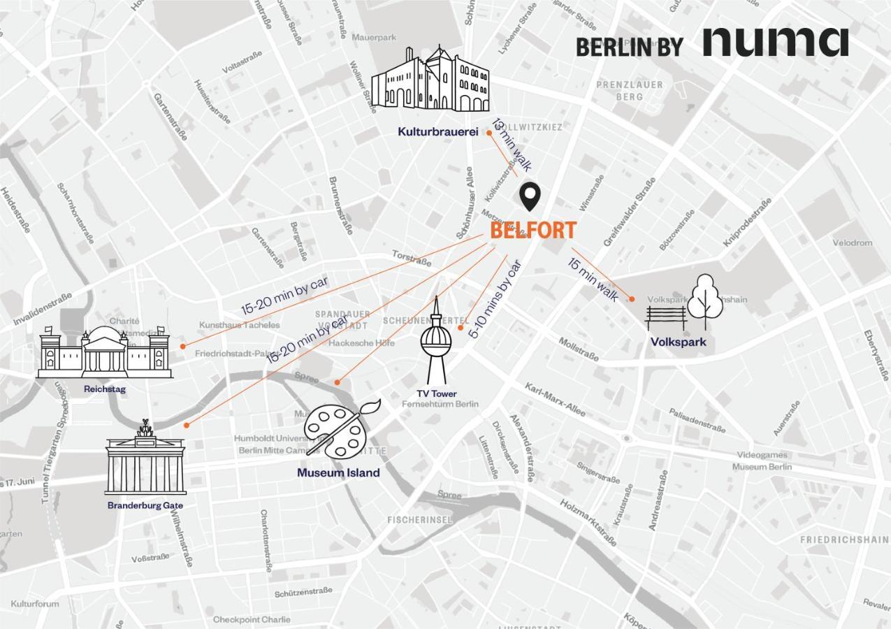 Numa Berlin Belfort Экстерьер фото
